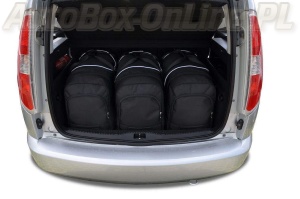 SKODA ROOMSTER 2006-2015 TORBY DO BAGAŻNIKA 3 SZT