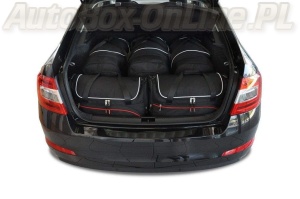 SKODA OCTAVIA LIFTBACK 2013-2020 TORBY DO BAGAŻNIKA 5 SZT