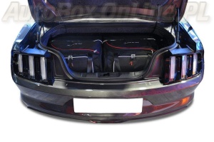 FORD MUSTANG CABRIO 2014-2023 TORBY DO BAGAŻNIKA 4 SZT