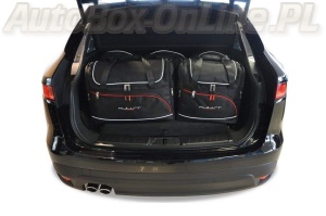 JAGUAR F-PACE 2015+ TORBY DO BAGAŻNIKA 5 SZT