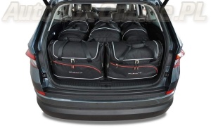 SKODA KODIAQ 2016-2023 TORBY DO BAGAŻNIKA 5 SZT
