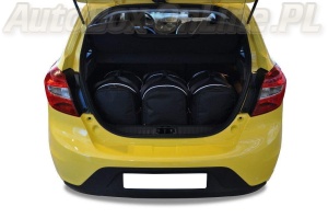 FORD KA PLUS 2017-2020 TORBY DO BAGAŻNIKA 3 SZT