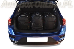 VW T-ROC 2017+ TORBY DO BAGAŻNIKA 3 SZT