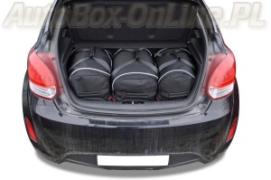 HYUNDAI VELOSTER COUPE 2011-2014 TORBY DO BAGAŻNIKA 3 SZT
