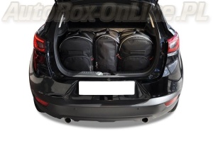 MAZDA CX-3 2015-2022 TORBY DO BAGAŻNIKA 3 SZT