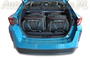 TOYOTA PRIUS PHEV 2017-2023 TORBY DO BAGAŻNIKA 4 SZT