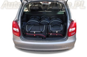 SKODA FABIA KOMBI 2007-2014 TORBY DO BAGAŻNIKA 5 SZT