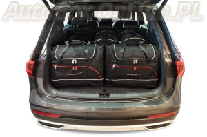 SEAT TARRACO 2018+ TORBY DO BAGAŻNIKA 5 SZT