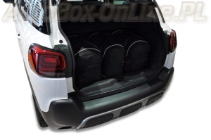 CITROEN C3 AIRCROSS 2017+ TORBY DO BAGAŻNIKA 3 SZT