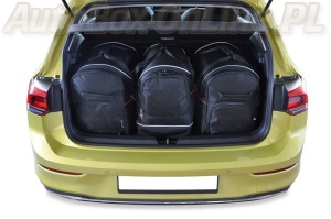 VW GOLF HATCHBACK 2019+ TORBY DO BAGAŻNIKA 3 SZT