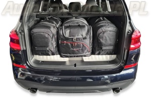 BMW X3 PHEV 2019+ TORBY DO BAGAŻNIKA 4 SZT