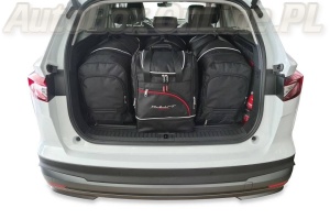 SKODA ENYAQ iV EV 2020+ TORBY DO BAGAŻNIKA 4 SZT