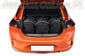 OPEL CORSA-e 2019+ TORBY DO BAGAŻNIKA 3 SZT