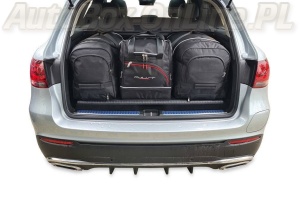 MERCEDES-BENZ GLC PHEV 2019-2022 TORBY DO BAGAŻNIKA 4 SZT