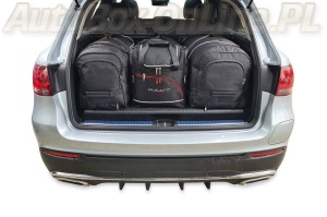 MERCEDES-BENZ GLC PHEV 2019-2022 TORBY DO BAGAŻNIKA 4 SZT