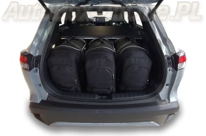 TOYOTA COROLLA CROSS HEV 2022+ TORBY DO BAGAŻNIKA 3 SZT