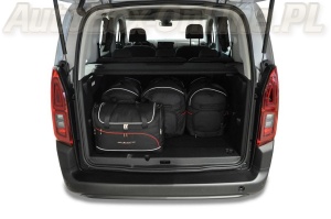 TOYOTA PROACE CITY VERSO 2019+ TORBY DO BAGAŻNIKA 5 SZT