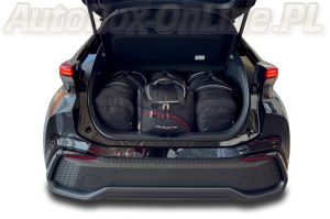 TOYOTA C-HR HEV 2023- TORBY DO BAGAŻNIKA 4 SZT