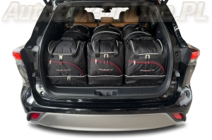 TOYOTA HIGHLANDER HEV 2020+ TORBY DO BAGAŻNIKA 6 SZT