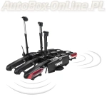 THULE -Epos 3 ( Składana platforma z czujnikami parkowania na 3 rowery mocowana na haku )