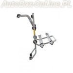 Inter Pack - Padova 2 Stal. [ Stalowy uchwyt z szynami na dwa rowery montowany na tylniej klape samochodu