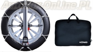 KONIG -CU-9  EASY-FIT 90 ( Nakładki - Łancuchy śniegowe z bardzo szybkim montażem )