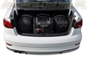 AUDI A3 LIMOUSINE 2013-2020 TORBY DO BAGAŻNIKA 4 SZT