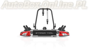 Atera - Strada TRAIL 2 - (Aluminiowy uchwyt na 2 rowery ze światłami na hak holowniczy)