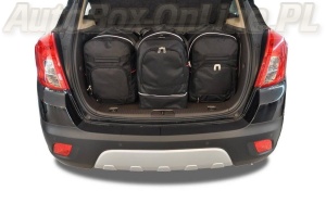 OPEL MOKKA / MOKKA X 2012-2019 TORBY DO BAGAŻNIKA 3 SZT