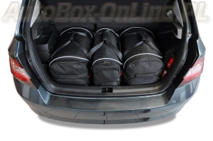 SKODA FABIA HATCHBACK 2014-2021 TORBY DO BAGAŻNIKA 3 SZT