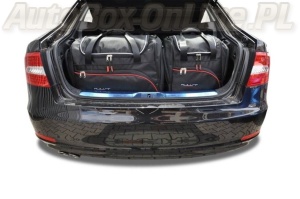 SKODA SUPERB LIMOUSINE 2008-2015 TORBY DO BAGAŻNIKA 5 SZT