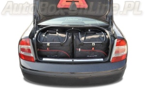 SKODA SUPERB LIMOUSINE 2001-2008 TORBY DO BAGAŻNIKA 5 SZT