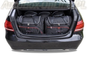 MERCEDES-BENZ E LIMOUSINE 2009-2015 TORBY DO BAGAŻNIKA 5 SZT