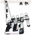 THULE - EuroClassic 929 G6 + 928-1 /2014/ ( Platforma mocowana na haku ze światłami na 4 rowery.)